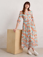 Seasalt Cornwall Black Hills Border Dress - Image 4 of 8