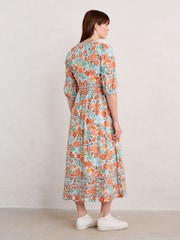 Seasalt Cornwall Black Hills Border Dress - Image 6 of 8