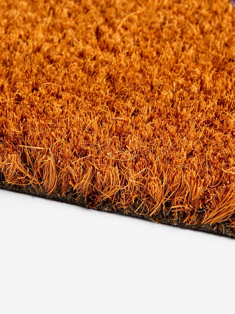 Brown Happy Place Slogan Doormat - Image 5 of 6