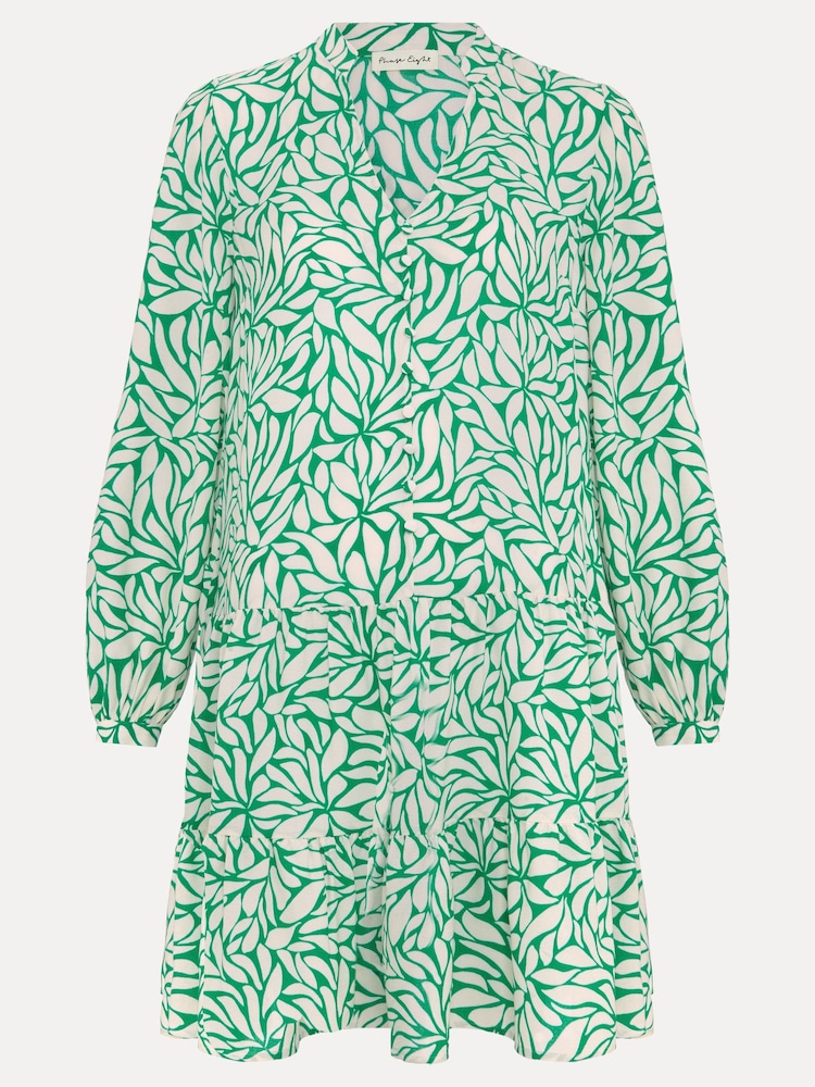 Phase Eight Green Petite Penele Swing Dress - Image 7 of 7