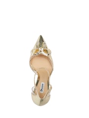 Dune London Gold Confess Bow Trim 2 Part Heels - Image 5 of 5