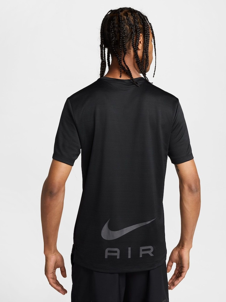 Nike Black Air Graphic Run T-Shirt - Image 2 of 6
