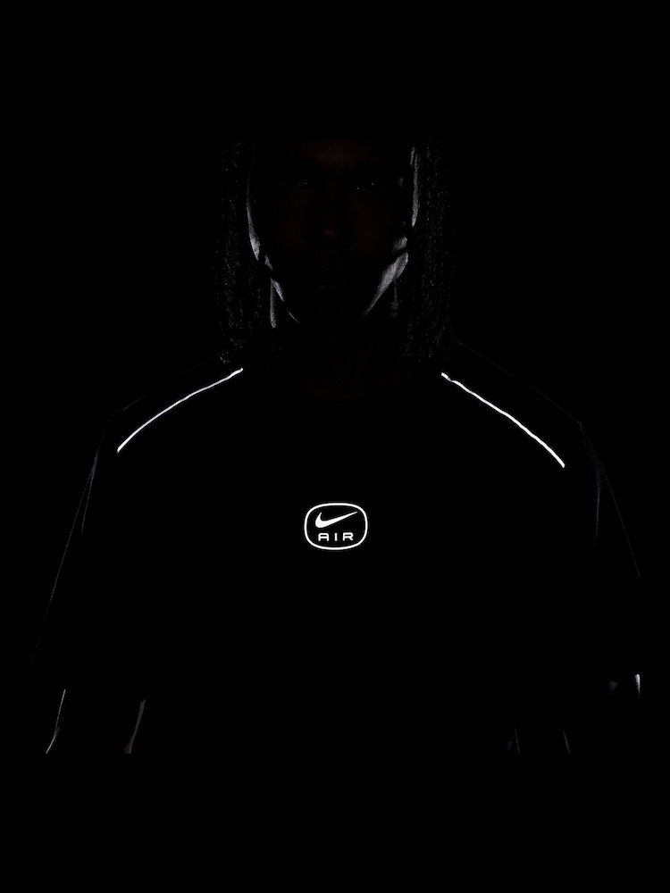 Nike Black Air Graphic Run T-Shirt - Image 6 of 6