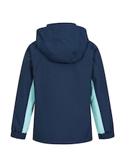 Mountain Warehouse Blue Chrome Lightning 3-in-1 Kids Waterproof Jacket - Image 2 of 5