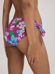 Florere Printed Ruched Bikini Bottoms - Image 5 of 5