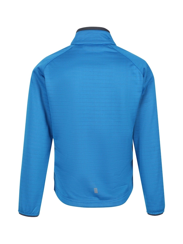Regatta Blue Junior Highton Lite Softshell Jacket - Image 2 of 4