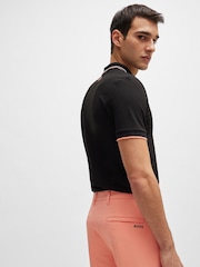 BOSS Pink Slim Fit Shorts in Water Repellent Easy Iron Fabric - Image 4 of 5