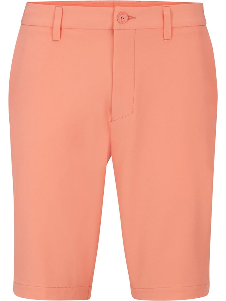 BOSS Pink Slim Fit Shorts in Water Repellent Easy Iron Fabric - Image 5 of 5 BOSS Pink Slim Fit Shorts in Water Repellent Easy Iron Fabric - Image 5 of 5