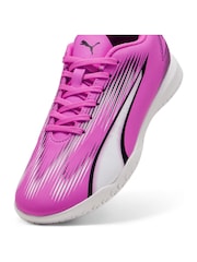 Puma Pink Unisex Kids Ultra Play It Football Boots - Image 6 of 11