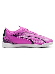 Puma Pink Unisex Kids Ultra Play It Football Boots - Image 7 of 11