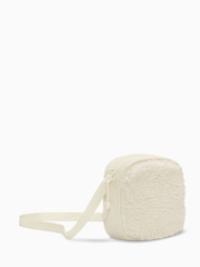 Converse Cream Sherpa Floating Pocket Winter Bag - Image 3 of 5