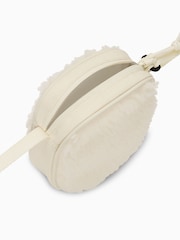 Converse Cream Sherpa Floating Pocket Winter Bag - Image 4 of 5