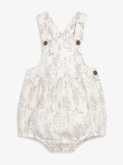 The Little Tailor Baby Woven 100% Cotton Rompersuit - Image 1 of 3