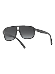 Armani Exchange Ax4104S Rectangle Black Sunglasses - Image 9 of 9