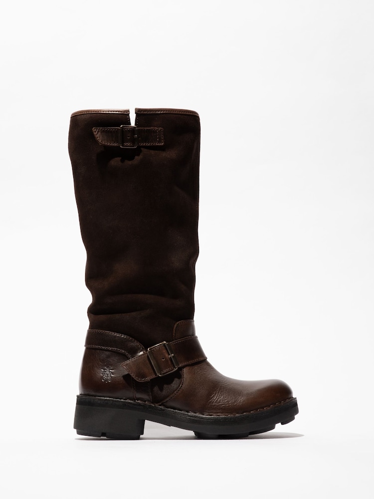 Fly London Noch Knee Length Boots - Image 1 of 4
