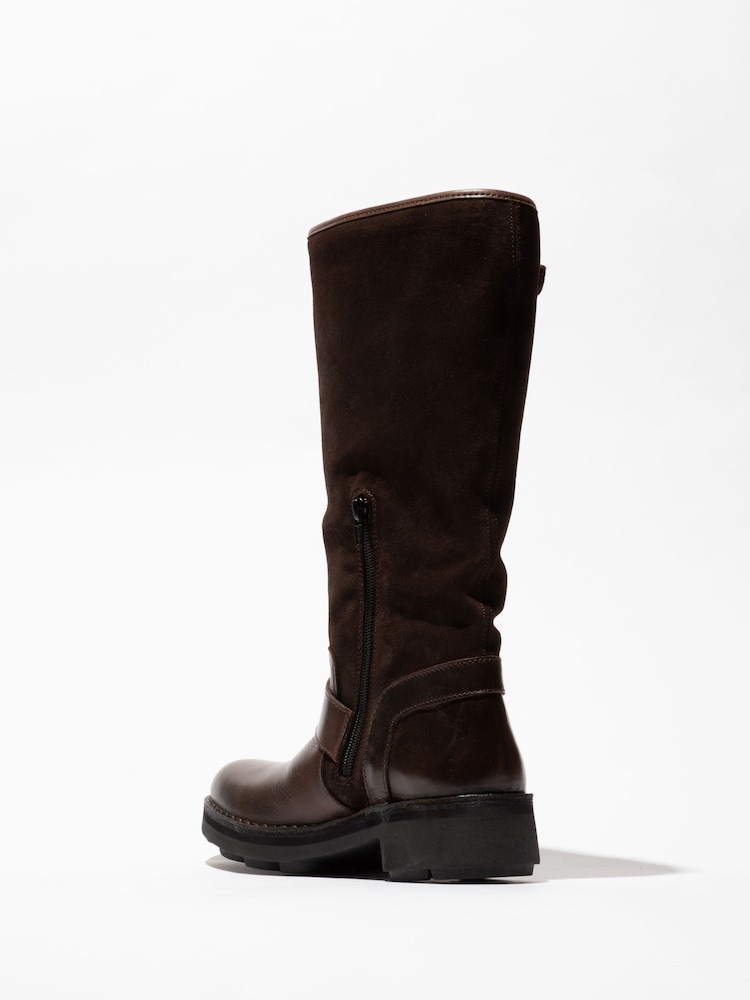 Fly London Noch Knee Length Boots - Image 2 of 4