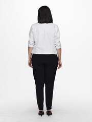 ONLY Curve White Denim Jacket - Image 3 of 6
