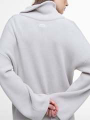 Barbour® International Franchesca Funnel Neck Half Zip Knitted Jumper - Image 5 of 6