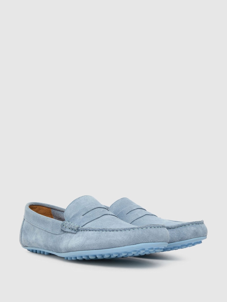 Schuh Russel Suede Driver Shoes - Image 2 of 4