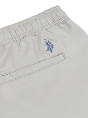 U.S. Polo Assn. Grey Mens Linen Blend Deck Shorts - Image 6 of 6