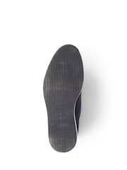 Jones Bootmaker Blue Lowen2 Suede Casual Lace-Up Shoes - Image 6 of 6