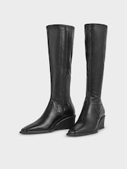 Vagabond Shoemakers Aino Knee High Black Boots - Image 2 of 3