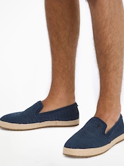 Tommy Hilfiger Blue Classic Espadrilles - Image 1 of 4