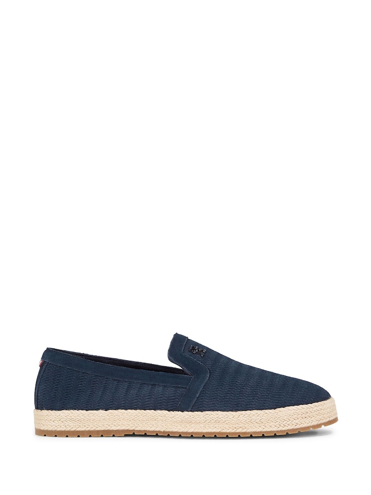 Tommy Hilfiger Blue Classic Espadrilles - Image 2 of 4