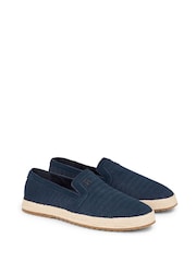 Tommy Hilfiger Blue Classic Espadrilles - Image 3 of 4