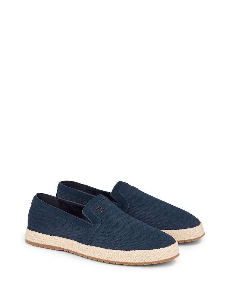 Tommy Hilfiger Blue Classic Espadrilles - Image 3 of 4