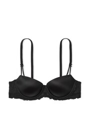 Victoria's Secret PINK Black Balcony Smooth Cup Lace Bra - Image 3 of 4