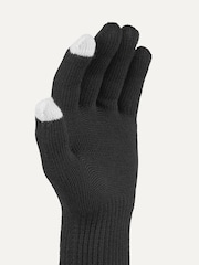 Guantes de lana merina en verde Hanworth Solo de Sealskinz - Imagen 2 de 3