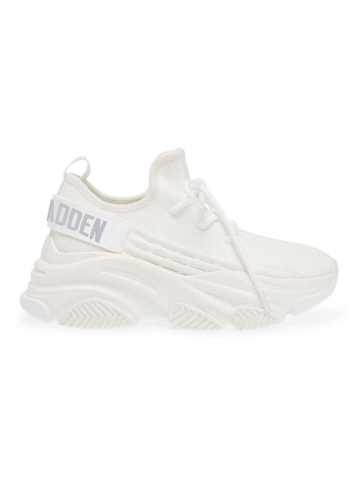 Steve Madden Protégé-E White Trainers - Image 1 of 6