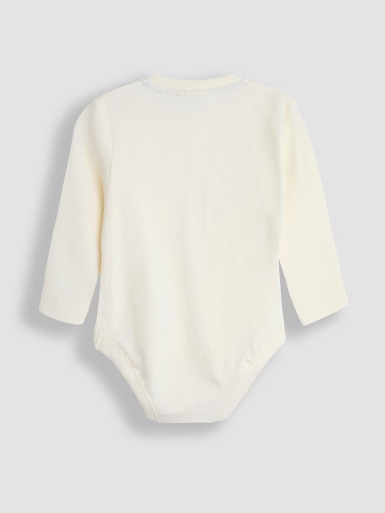 Rebrastih bodijev Jojo Maman Bébé 2 Pack - Slika 2 iz 5 Rebrastih bodijev Jojo Maman Bébé 2 Pack - Slika 2 iz 5