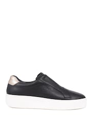 Jones Bootmaker Fernanda Leather Trainers - Image 2 of 6