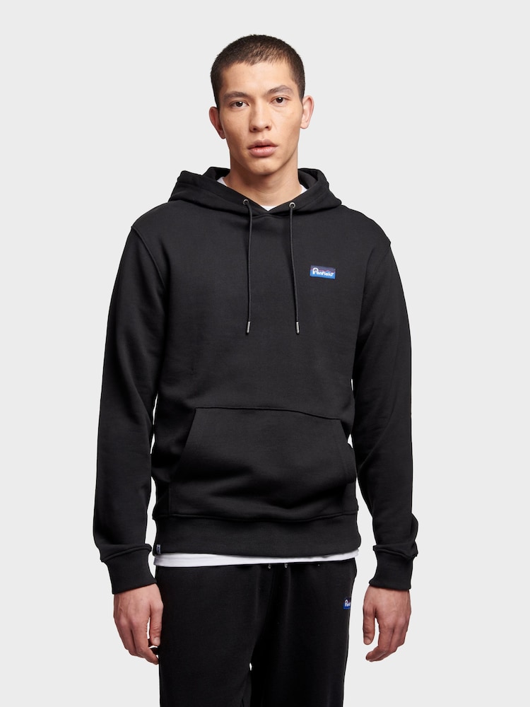 Penfield Black Mens Relaxed Fit Original Logo 100% Cotton Hoodie - Image 1 of 6