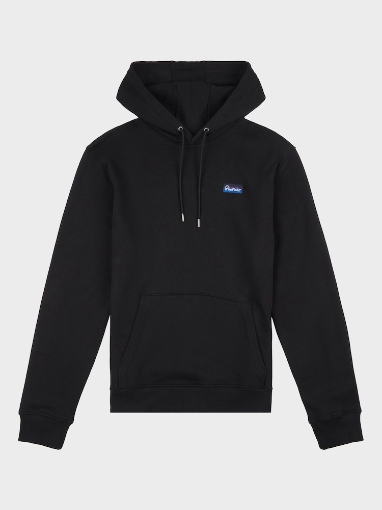 Penfield Black Mens Relaxed Fit Original Logo 100% Cotton Hoodie - Image 5 of 6