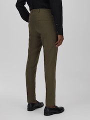 Oscar Jacobson Slim Fit Cotton Trousers - Image 4 of 5