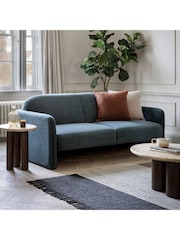 Gallery Home Dusty Blue Marylebone 3 Seater Sofa - Image 1 of 6