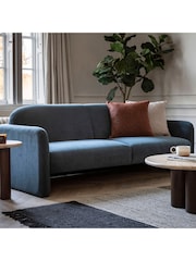 Gallery Home Dusty Blue Marylebone 3 Seater Sofa - Image 2 of 6