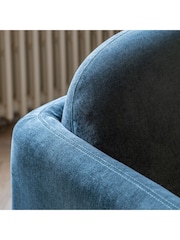 Gallery Home Dusty Blue Marylebone 3 Seater Sofa - Image 4 of 6