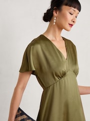 Seasalt Cornwall Green Evenglow Dress - Image 5 of 7