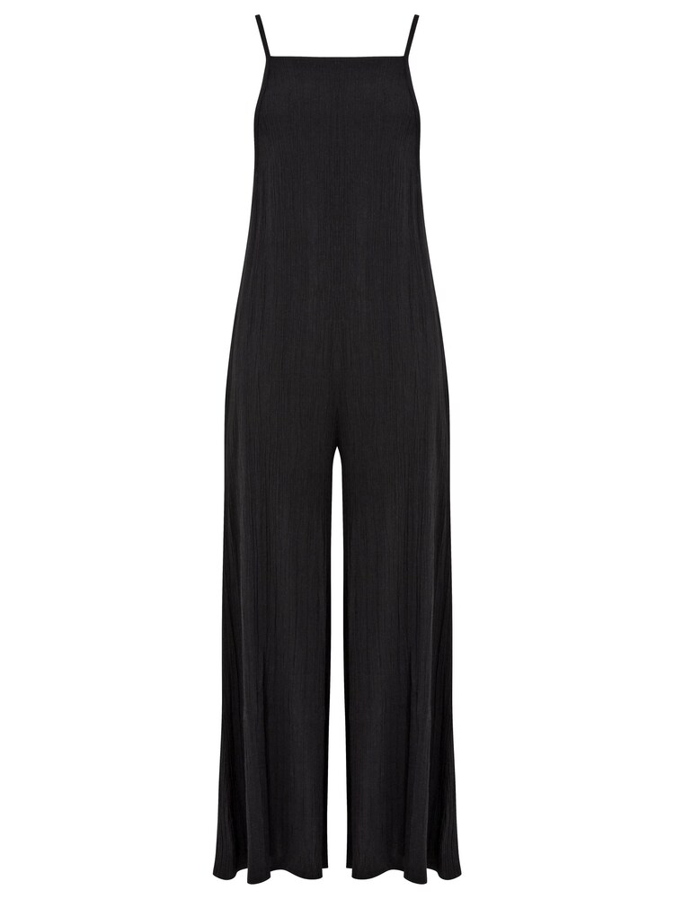 Joe Browns Black Wide Leg Summery Cheesecloth Jumpsuit - Image 3 of 3