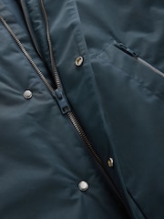 Темно-синий - Waterproof Padded 3 in 1 Signature Hooded Coat - Image 10 of 10