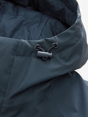 Темно-синий - Waterproof Padded 3 in 1 Signature Hooded Coat - Image 8 of 10