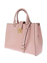 Michael Kors Pink MINDY Leather Shoulder Bag - Image 2 of 4