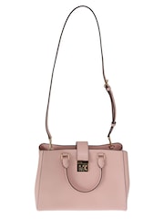 Michael Kors Pink MINDY Leather Shoulder Bag - Image 4 of 4
