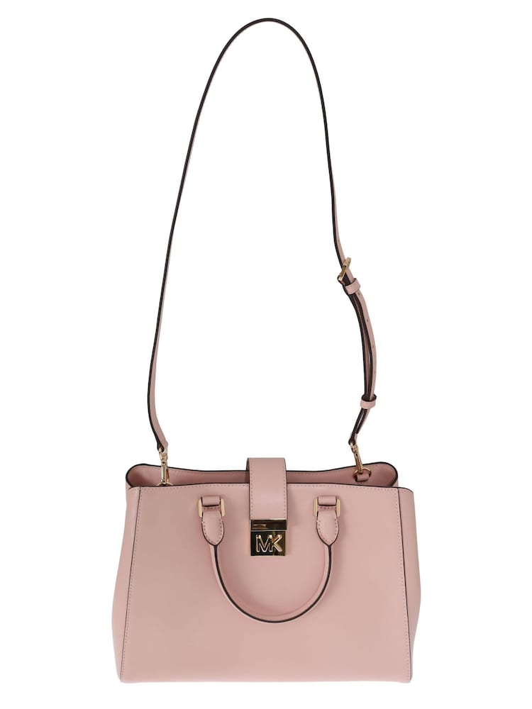 Michael Kors Pink MINDY Leather Shoulder Bag - Image 4 of 4