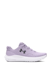Under Armour Purple/White Charged Surge 4 Trainers - Image 1 of 5
