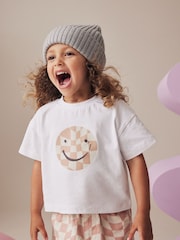 Pink 100% Cotton T-Shirts And Trousers Set (3mths-7yrs) - Image 4 of 9